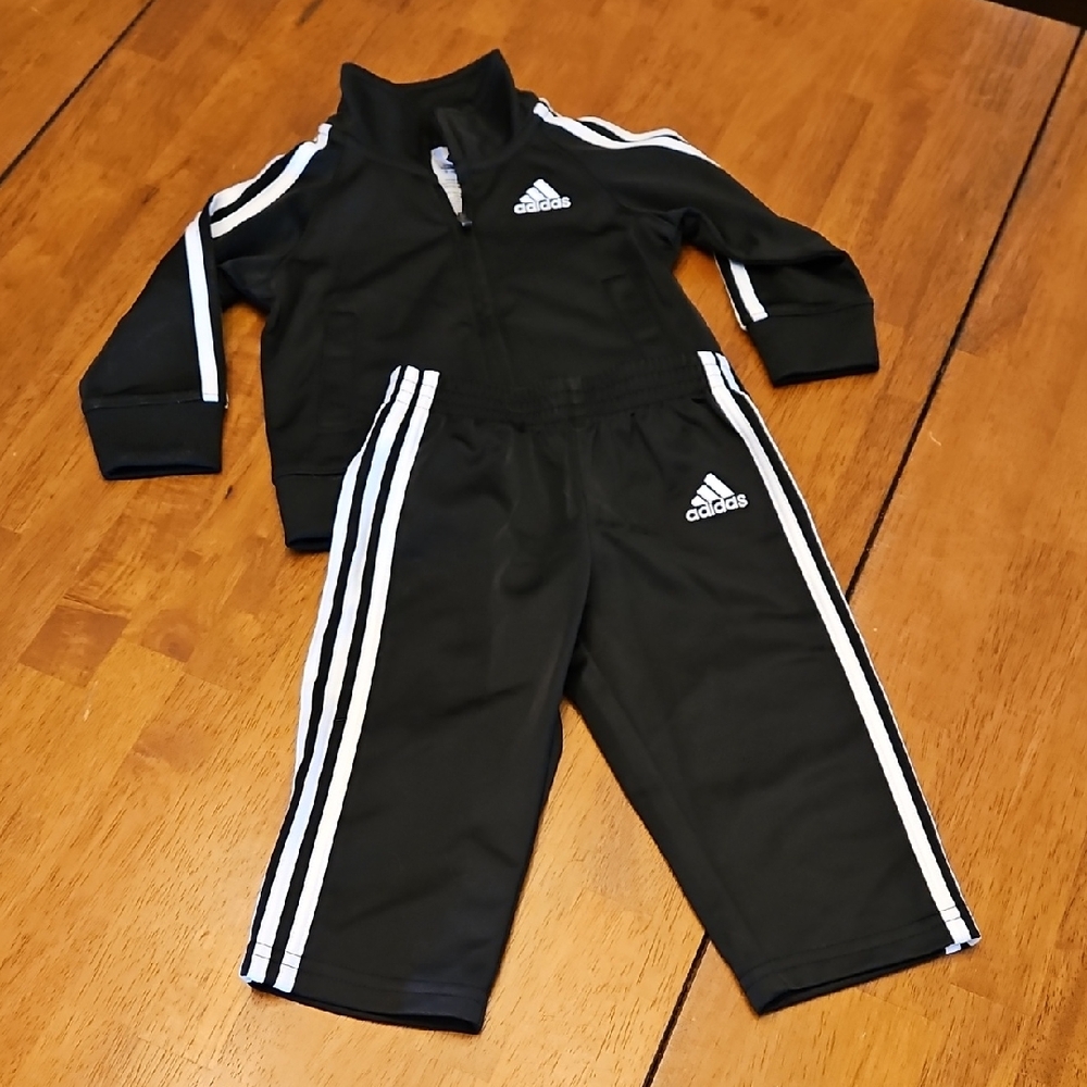 Adidas Black Tracksuit